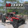 FLYCOLOR 1/18 Pipe Frame Climbing Car Remote Control 4WD Model Ld18499 Ready to Play Climbing Off Road Crawler Cars (Red) view 2