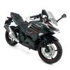 1:12 Scale for Kawasaki Ninja 400 2023 Motorcycle Model Toy, Plastic and Metal Diecast Toy Motorcycle Bike, Mens Collection Toys for Boys Kids Gifts, Cake Topper Home Office Decor, Black view 3
