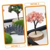 Yardwe 1Set Zen Garden Kit Japanese Style Desktop DIY Ornament for Meditation Home Decor and Desk Adornment Compact and Peaceful Decoration for Any Space view 3