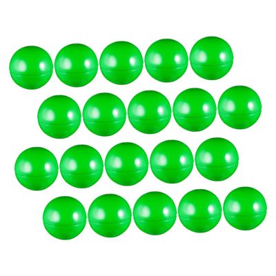 Alipis 20pcs Hollow Raffle Balls Colorful Plastic Bingo Balls for Group Activities Team Building and Party Supplies Lightweight Easy Setup Promotes Teamwork