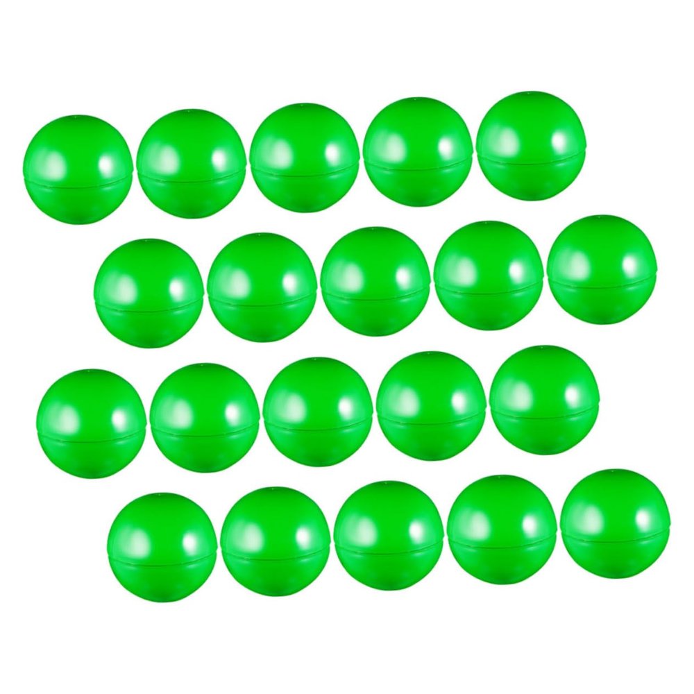 Alipis 20pcs Hollow Raffle Balls Colorful Plastic Bingo Balls for Group Activities Team Building and Party Supplies Lightweight Easy Setup Promotes Teamwork