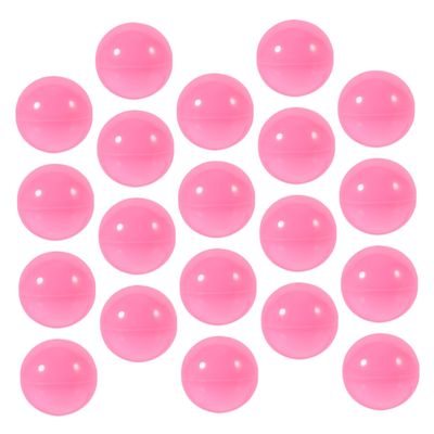 Alipis 20pcs Colorful Raffle Balls Plastic Hollow Capsules for Team Building Activities Party Games and Candy Storage Portable and Eye Catching Game Props