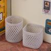 1:12 Scale Dollhouse Miniature Storage Basket, Plastic Laundry Basket, Bathroom Furniture Accessory view 4