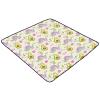 GOODOLD Cartoon Avocados Baby Play Mat 50x50 Inch One-Piece Soft Crawling Mat Waterproof Playmat with Non-Slip Bottom for Babies, Toddlers, and Infants view 2