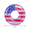 Kids Pool Float, 32" Tubes for Floating,Glitter Inflatable Pool Ring for Lake Swimming Pool Party River Beach view 2