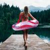 Kids Pool Float, 32" Tubes for Floating,Glitter Inflatable Pool Ring for Lake Swimming Pool Party River Beach view 4