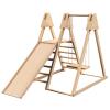 Wooden Jungle Gym Play Structure with Climbing Toys - Ideal for Toddlers as Outdoor Toys and Indoor Play Equipment. Also Serves as Exercise Equipment, an Essential for Playrooms view 1