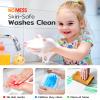 24 Colors Tempera Paint Sticks, No Mess, Quick-Drying & Non-Toxic Art Supplies, Easy-Grip for Toddlers and Kids, Works Great on Paper, Wood, Glass, Canvas, Gifts for Drawing on Various Objects view 3