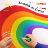 24 Colors Tempera Paint Sticks, No Mess, Quick-Drying & Non-Toxic Art Supplies, Easy-Grip for Toddlers and Kids, Works Great on Paper, Wood, Glass, Canvas, Gifts for Drawing on Various Objects view 4