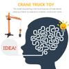 Gadpiparty Tower Crane Toy for Boys 1:16 Scale Construction Vehicle with Winch Hook Engineering Playset for Boys and Girls Interactive Model for Playground and Educational view 4