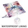 Wet Bags 2Pcs Wet Dry Bag Waterproof Travel Laundry Bags Swimsuit Bags Storage Dragonfly Watercolor Floral Cloth Diaper Bathing Suit 0rganizer for Beach, Yoga, Gym, Pool view 3