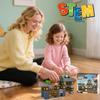 100PCS Magnetic Blocks,Magnetic Building Blocks,Magnet Cubes for Kids Toys,Sensory STEM Building Toys for 3-5 4-6 5-7 6-8 Year Old,Travel Outdoor Kids Games Boys Girls Birthday Gifts (0.8-inch blocks) view 3