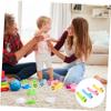 Homoyoyo 4pcs Cartoon Caterpillar Wind Up Clockwork Playthings for Promotes Creativity Motor Random Color view 3