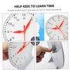 Vaguelly Educational Toy Clock Plastic Clock Models Display Learning Props for Boys and Girls view 3