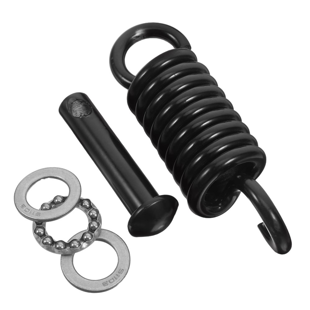 Abaodam 1 Set Hanging Chair Lounger Swing Spring Heavy Duty Tension Springs with Hooks for Hammock Basket Garden Egg Swing Chair