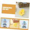BESPORTBLE 1 Set Cute Hoodie Pants Costume for Plush Bear Soft Reusable Doll Outfit for Playtime Dress Up Fun view 3