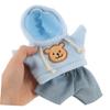 BESPORTBLE 1 Set Cute Hoodie Pants Costume for Plush Bear Soft Reusable Doll Outfit for Playtime Dress Up Fun view 4