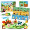 BEIREG Air Dry Clay for Kids - 15Pcs Farm Animals & Vegetables Modeling Clay with Tutorial Scence Card, Ultra Soft, Safe Non-Toxic Magic Clay, School Projects Party Favors for Boys Girls Ages 3-12 view 1
