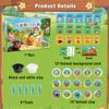 BEIREG Air Dry Clay for Kids - 15Pcs Farm Animals & Vegetables Modeling Clay with Tutorial Scence Card, Ultra Soft, Safe Non-Toxic Magic Clay, School Projects Party Favors for Boys Girls Ages 3-12 view 2