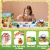 BEIREG Air Dry Clay for Kids - 15Pcs Farm Animals & Vegetables Modeling Clay with Tutorial Scence Card, Ultra Soft, Safe Non-Toxic Magic Clay, School Projects Party Favors for Boys Girls Ages 3-12 view 3