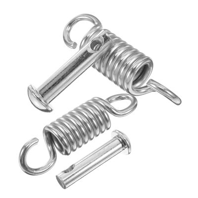 Abaodam 2sets Heavy Duty Swing Spring Hooks for Porch Swing Chain Hammock Outdoor Indoor