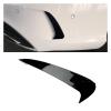 2pc Carbon Fiber Gloss Black Rear Bumper Spoiler Side Canards Stickers Compatible With Mercedes-Benz C Estate S205 C180 C200 AMG Accessories(Gloss Black) view 1