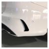 2pc Carbon Fiber Gloss Black Rear Bumper Spoiler Side Canards Stickers Compatible With Mercedes-Benz C Estate S205 C180 C200 AMG Accessories(Gloss Black) view 2