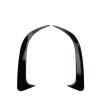 Car Rear Bumper Spoiler Vent Cover Side Canard Compatible With Mercedes-Benz CLA200 220 260 250 45 Accessories ABS Carbon Fiber Gloss(Gloss Black) view 1