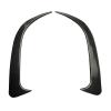 Car Rear Bumper Spoiler Vent Cover Side Canard Compatible With Mercedes-Benz CLA200 220 260 250 45 Accessories ABS Carbon Fiber Gloss(Gloss Black) view 4