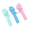 shenruifa 3Pcs Finger Guessing Game Handheld Change Guessing Rock Paper Scissors Game Entertainment Interactive Toy Green Pink Blue view 2