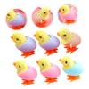 BESPORTBLE 6pcs Wind-up Chicks Toys Bulk Easter Plush Jumping Chickens Boys and Girls Educational Wind-up Chick Walking Chicken Toy view 4