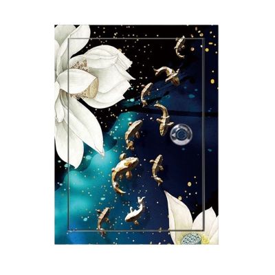 Wall art,breaker box decor,Decorative Fuse Box Covers Breaker Box Decorative Cover Sticker Self-Adhesive Electric Panel Cover Decorative Corridor Entrance Hanging Paintings(Picture color H,62 cm*92 cm