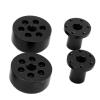 Acouto HighQuality RC Wheel Hub Aluminum Alloy with Superior Wear Resistance for Enhancing Performance in WPL C14 24 34 44 Series (Black) view 3