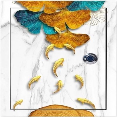 Wall art,breaker box decor,Decorative Fuse Box Covers Breaker Box Decorative Cover Sticker Self-Adhesive Electric Panel Cover Decorative Corridor Entrance Hanging Paintings(Picture color B,45 cm*65 cm