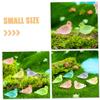 UKCOCO 12pcs Resin Bird Figurines Miniature Fairies Birds Toy Resin Mini Figurines Decorative Small Clip Ornaments view 3