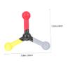 Abaodam 2Pcs Reaction Training Stick Hand-Eye Coordination Tool Interactive Catching Trainer for Boys and Girls Speed and Agility Development Fun Exercise Toy view 2