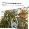 Abaodam 2Pcs Reaction Training Stick Hand-Eye Coordination Tool Interactive Catching Trainer for Boys and Girls Speed and Agility Development Fun Exercise Toy view 3