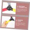 Abaodam 2Pcs Reaction Training Stick Hand-Eye Coordination Tool Interactive Catching Trainer for Boys and Girls Speed and Agility Development Fun Exercise Toy view 4