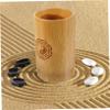 Abaodam Bamboo Fortune Pot Set for Divination Includes Copper Coins Divination Sticks Traditional Chinese Fortune-Telling Props for Spiritual Practice view 3