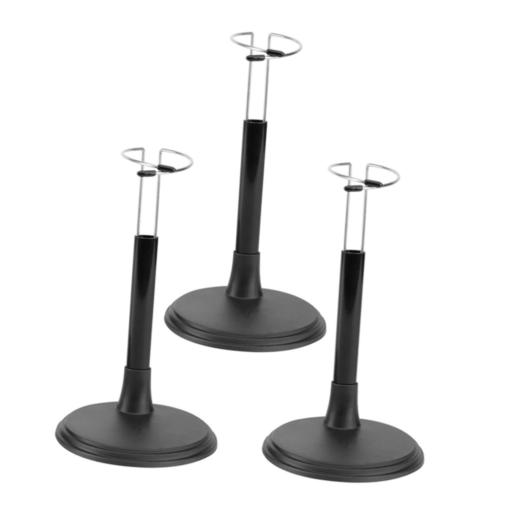 Abaodam 3pcs PVC Lightstick Holder Stand for Dolls Action Figures Camping Display Rack Sturdy Support for Outdoor Activities User Friendly Assembly for Collectibles