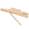 BESPORTBLE Alligator Shape Guiro Musical Instrument Wooden Toys for Boys and Girls Cognitive Plaything Educational Toys view 1