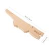 BESPORTBLE Alligator Shape Guiro Musical Instrument Wooden Toys for Boys and Girls Cognitive Plaything Educational Toys view 3