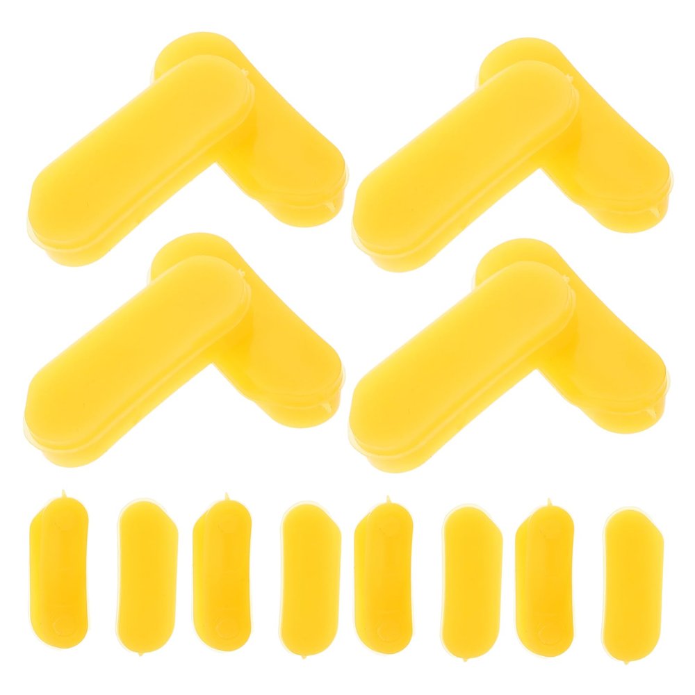 CHILDWEET 20pcs Tire Changer Rim Protector Insert Plastic Tire Demount Head Insert for Car Rim Edge Guard Machine Accessories