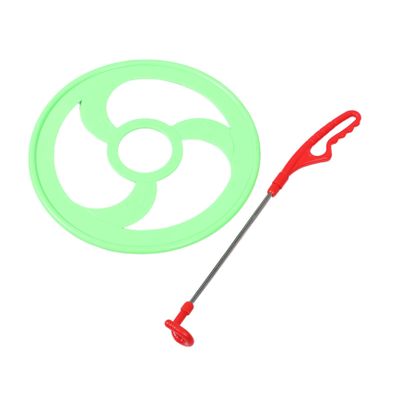 balacoo 1 Set Outdoor Rolling Hoop Plastic Fitness Equipment for Backyard School Activities and Group Games Enhances Coordination and Motor Skills