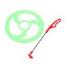 balacoo 1 Set Outdoor Rolling Hoop Plastic Fitness Equipment for Backyard School Activities and Group Games Enhances Coordination and Motor Skills view 1