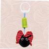 KONTONTY Ladybug Windmill Bell Car Toys Crawling Toy Pendant Hanging Rattles for Boy Girl view 3