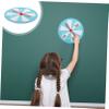 Abaodam 1Pc Prize Wheel Reusable Turn Plate for Parties Turn Plate with Dry Erase Surface for Game and Carnival Theme Events view 2