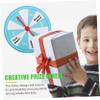 Abaodam 1Pc Prize Wheel Reusable Turn Plate for Parties Turn Plate with Dry Erase Surface for Game and Carnival Theme Events view 3