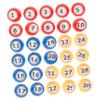 BESPORTBLE 30pcs Raffle Drawing Balls Hollow Bingo Balls for Party Games Bright Plastic Sphere view 1