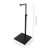 PLAFOPE Miniature Doll Stand Adjustable Action Figures Display Rack for Collectible Sculpture Doll Storage and Exhibition Stand view 2